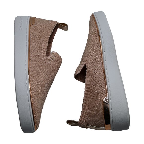 Michael Kors SKYLER Metallic Knit Shoes - Picture 4 of 7